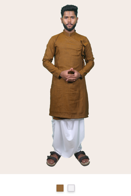 Bamboo Blend Bagalbandhi – Eco-Luxury for Spiritual Leadership