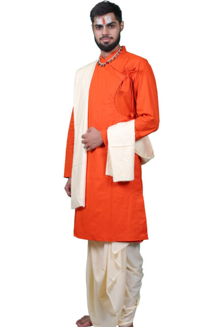Classic Cotton Bagalbandhi Orange
